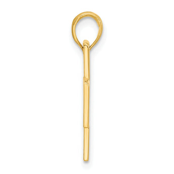 14k Polished Cross Pendant