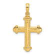 14k Fancy Cross Charm