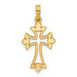 14KY Fancy Cross Charm