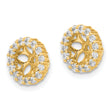 10k Diamond Earring Jackets - Birthstone Company