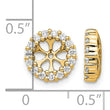 10k Diamond Earring Jackets - Birthstone Company