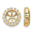 10k Diamond Earring Jackets - Birthstone Company