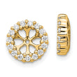 14k 1/2 carat Lab Grown Diamond VS/SI+ G+ for 5.25 mm Earring Jacket