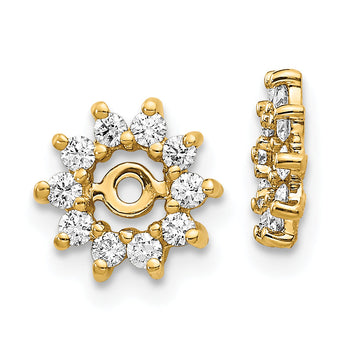10k AA Diamond Earring Jacket