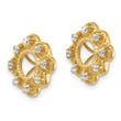 10k Fancy Diamond Earring Jackets