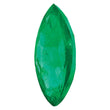 7x3.5mm Marquise Faceted Natural Emerald - A Quality