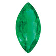 7x3.5mm Marquise Faceted Natural Emerald - A Quality