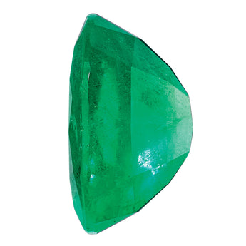 7x5mm Oval Faceted Natural Emerald - AA Quality