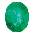 7x5mm Oval Faceted Natural Emerald - C Quality