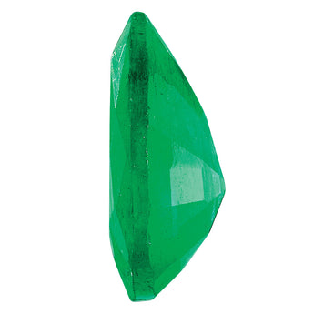 7x5mm Pear Faceted Natural Emerald - AA Quality