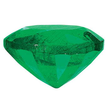 3.5mm Round Faceted Natural Emerald - AA Quality
