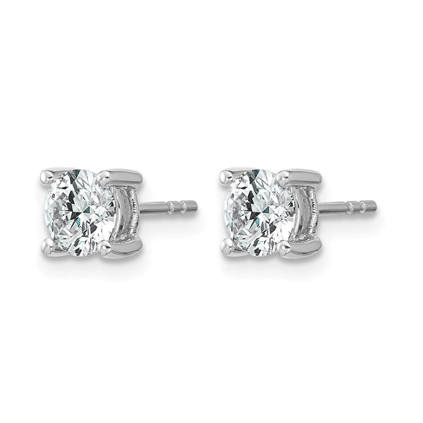 Lab-Grown Diamond Stud Earrings in 14K White Gold (1 ct. tw.)