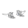 Lab-Grown Diamond Stud Earrings in 14K White Gold (1 ct. tw.) - Birthstone Company