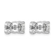 Lab-Grown Diamond Stud Earrings in 14K White Gold (2 ct. tw.) - Birthstone Company