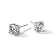 Lab-Grown Diamond Stud Earrings in 14K White Gold (2 ct. tw.) - Birthstone Company