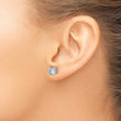 14K White Gold 2 1/2 ct Certified Lab-Created Diamond VS/SI+ G+, 4-Prong Stud Earrings - Birthstone Company