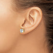 14K Yellow Gold 3 ct Lab-Created Diamond VS/SI+ G+, 4-Prong Stud Earrings - Birthstone Company