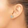 14K Yellow Gold 4 ct Certified Lab-Created Diamond VS/SI+ G+, 4-Prong Stud Earrings - Birthstone Company