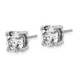 Platinum 5 ct Certified Lab-Created Diamond VS+ F+, 4-Prong Stud Earrings - Birthstone Company