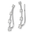 14K White Gold Lab Grown Diamond VS/SI GH, Earrings