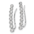 14K White Gold Lab Grown Diamond VS/SI GH, Earrings