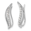 14K White Gold Lab Grown Diamond VS/SI GH, Earrings