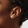 14K Lab Grown Diamond Post Earrings