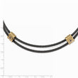 Titanium & Bronze Amethyst Necklace with Natural Stones Gift Ready