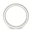Edward Mirell Titanium Half Round 2mm Polished Band Size 5