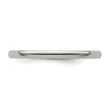 Edward Mirell Titanium Half Round 2mm Polished Band Size 5