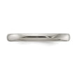 Edward Mirell Titanium Half Round 3mm Polished Band Size 5