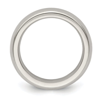 Edward Mirell Titanium Domed 5mm Polished Band Size 5