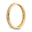 14K Lab Grown Diamond 1/2ct Channel Set Eternity Band