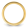14k Yellow Gold 2.5mm Standard Weight Flat Comfort Fit Wedding Band Size 4
