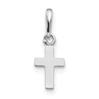 14k White Gold Madi K Children's Cross Pendant