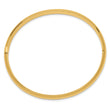 14k 4/16 High Polished Hinged Bangle Bracelet