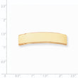 14k 48x10x1.75 mm ID Plate