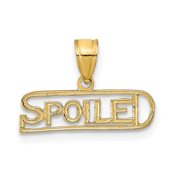 14K SPOILED Pendant