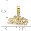 14k #1 TEACHER Charm