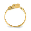 14K Lizard Ring