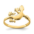 14K Lizard Ring