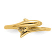 14K Single Dolphin Ring