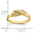 14K Freeform Ring