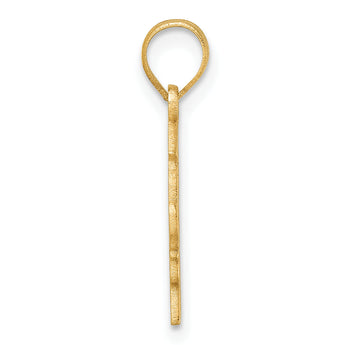 14K Graduation Cap and Diploma 2024 Charm