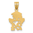 14K Graduation Cap and Diploma 2024 Charm