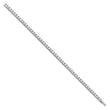 Kelly Waters Rhodium-plated Prong Set CZ 7.25 inch Tennis Bracelet
