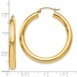 14K Polished Lightweight Hoop Earrings