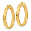 14K Polished Earrings