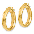 14K Polished Earrings