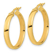 14K Polished Earrings